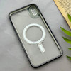 قاب گوشی iPhone XS Max آیفون اورجینال الکتروپلیتینگ مگ سیف دار ژله ای شفاف اورجینال یونیک کیس VIP Case محافظ لنز دار مشکی کد 155059