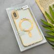 قاب گوشی iPhone XS Max آیفون اورجینال الکتروپلیتینگ مگ سیف دار ژله ای شفاف اورجینال یونیک کیس VIP Case محافظ لنز دار طلایی کد 155060