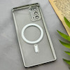 قاب گوشی Galaxy Note 20 سامسونگ اورجینال الکتروپلیتینگ مگ سیف دار ژله ای شفاف اورجینال یونیک کیس VIP Case محافظ لنز دار نقره ای کد 155062
