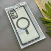 قاب گوشی Galaxy Note 20 سامسونگ اورجینال الکتروپلیتینگ مگ سیف دار ژله ای شفاف اورجینال یونیک کیس VIP Case محافظ لنز دار مشکی کد 155064