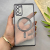 قاب گوشی Galaxy Note 20 سامسونگ اورجینال الکتروپلیتینگ مگ سیف دار ژله ای شفاف اورجینال یونیک کیس VIP Case محافظ لنز دار مشکی کد 155064