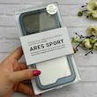 قاب گوشی iPhone 17 Pro Max آیفون اورجینال کی زد دو KZDOO سری ARES SPORT طرح طلقی شیشه ای شفاف دور فلزی کد 128425