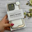 قاب گوشی iPhone 16 Pro Max آیفون اورجینال کی زد دو KZDOO سری ARES SPORT طرح طلقی شیشه ای شفاف دور فلزی کد 128428