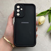 قاب گوشی Galaxy A15 سامسونگ طرح سیلیکونی Solid محافظ لنزدار مشکی کد 129361