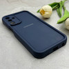 قاب گوشی Galaxy A15 سامسونگ طرح سیلیکونی Solid محافظ لنزدار سرمه ای کد 129363
