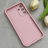 قاب گوشی Galaxy A25 سامسونگ طرح سیلیکونی Solid محافظ لنزدار صورتی کد 129365
