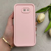 قاب گوشی Galaxy J4 Plus - J4 Core سامسونگ طرح سیلیکونی Solid محافظ لنزدار صورتی کد 129372