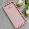 قاب گوشی Galaxy J4 Plus - J4 Core سامسونگ طرح سیلیکونی Solid محافظ لنزدار صورتی کد 129372