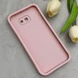 قاب گوشی Galaxy J4 Plus - J4 Core سامسونگ طرح سیلیکونی Solid محافظ لنزدار صورتی کد 129372