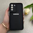 قاب گوشی Galaxy S21 FE سامسونگ طرح سیلیکونی Solid محافظ لنزدار مشکی کد 129375