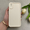 قاب گوشی Redmi 9A - Redmi 9AT - Redmi 9A Sport شیائومی طرح سیلیکونی Solid محافظ لنزدار کرم کد 129384