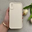 قاب گوشی Redmi 9A - Redmi 9AT - Redmi 9A Sport شیائومی طرح سیلیکونی Solid محافظ لنزدار کرم کد 129384