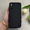 قاب گوشی Redmi 9A - Redmi 9AT - Redmi 9A Sport شیائومی طرح سیلیکونی Solid محافظ لنزدار مشکی کد 129386