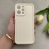 قاب گوشی Redmi 12 - Poco M6 Pro 5G شیائومی طرح سیلیکونی Solid محافظ لنزدار کرم کد 129387