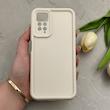 قاب گوشی Redmi Note 11 Pro 4G Global - Redmi Note 11 Pro 5G Global - Redmi Note 11E Pro - Redmi Note 12 Pro 4G شیائومی طرح سیلیکونی Solid محافظ لنزدار کرم کد 129390