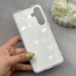 قاب گوشی Galaxy S25 FE سامسونگ فانتزی براق IMD لیزری لاکچری سخت HARD طرح پروانه کد 155251