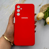 قاب گوشی Galaxy A05S سامسونگ سیلیکونی اورجینال پاک کنی درجه یک زیربسته قرمز کد 151576