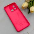 قاب گوشی Redmi 12C - Poco C55 - Redmi 11A شیائومی سیلیکونی اورجینال پاک کنی درجه یک زیربسته سرخابی کد 151632