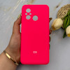 قاب گوشی Redmi 12C - Poco C55 - Redmi 11A شیائومی سیلیکونی اورجینال پاک کنی درجه یک زیربسته سرخابی کد 151632