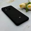 قاب گوشی Redmi 12C - Poco C55 - Redmi 11A شیائومی سیلیکونی اورجینال پاک کنی درجه یک زیربسته مشکی کد 151634