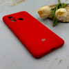 قاب گوشی Redmi 12C - Poco C55 - Redmi 11A شیائومی سیلیکونی اورجینال پاک کنی درجه یک زیربسته قرمز کد 151638