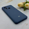 قاب گوشی Redmi 12C - Poco C55 - Redmi 11A شیائومی سیلیکونی اورجینال پاک کنی درجه یک زیربسته سرمه ای کد 151640