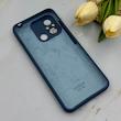 قاب گوشی Redmi 12C - Poco C55 - Redmi 11A شیائومی سیلیکونی اورجینال پاک کنی درجه یک زیربسته سرمه ای کد 151640