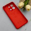 قاب گوشی Redmi Note 13 4G شیائومی سیلیکونی اورجینال پاک کنی درجه یک زیربسته قرمز کد 151659