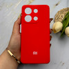 قاب گوشی Redmi Note 13 4G شیائومی سیلیکونی اورجینال پاک کنی درجه یک زیربسته قرمز کد 151659