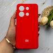 قاب گوشی Redmi Note 13 4G شیائومی سیلیکونی اورجینال پاک کنی درجه یک زیربسته قرمز کد 151659