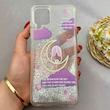 قاب گوشی Galaxy A12 - M12 سامسونگ اکلیلی فانتزی آکواریومی لاکچری محافظ لنزدار طرح ابر و ماه کد 155585