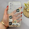 قاب گوشی Galaxy A34 سامسونگ اکلیلی فانتزی آکواریومی لاکچری محافظ لنزدار طرح LV کد 155591