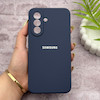 قاب گوشی Galaxy A57 سامسونگ سیلیکونی اورجینال پاک کنی درجه یک زیربسته سرمه ای کد 99033
