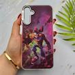قاب گوشی Galaxy A15 سامسونگ موج دار VERSAILLES سه بعدی لنز کرومی طرح بازی کراش کد 155804