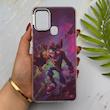 قاب گوشی Galaxy A21S سامسونگ موج دار VERSAILLES سه بعدی لنز کرومی طرح بازی کراش کد 155809