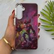 قاب گوشی Galaxy A55 سامسونگ موج دار VERSAILLES سه بعدی لنز کرومی طرح بازی کراش کد 155816