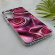 قاب گوشی Galaxy A56 سامسونگ موج دار VERSAILLES سه بعدی لنز کرومی طرح گل کد 155818