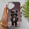 قاب گوشی iPhone 16 آیفون موج دار VERSAILLES سه بعدی لنز کرومی طرح تدی کد 155826