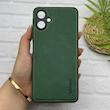 قاب گوشی Galaxy A06 سامسونگ اورجینال برند DADOO دادوو 2026 طرح دوخت HARD چرمی محافظ لنزدار سبز کد 155490