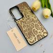 قاب گوشی Galaxy S24 FE سامسونگ So CooL سوکول اورجینال فانتزی دکمه کرومی طرح پلنگی برجسته کد 153854