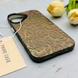 قاب گوشی iPhone 17 آیفون So CooL سوکول اورجینال فانتزی دکمه کرومی طرح پلنگی برجسته کد 153857