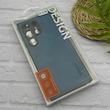 قاب گوشی Galaxy S24 Ultra سامسونگ اورجینال برند DADOO دادوو 2026 طرح دوخت HARD چرمی محافظ لنزدار سرمه ای کد 155500