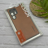 قاب گوشی Galaxy S24 Ultra سامسونگ اورجینال برند DADOO دادوو 2026 طرح دوخت HARD چرمی محافظ لنزدار عسلی کد 155503