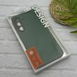 قاب گوشی Galaxy S25 FE سامسونگ اورجینال برند DADOO دادوو 2026 طرح دوخت HARD چرمی محافظ لنزدار سبز کد 155506