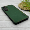 قاب گوشی Galaxy S25 FE سامسونگ اورجینال برند DADOO دادوو 2026 طرح دوخت HARD چرمی محافظ لنزدار سبز کد 155506