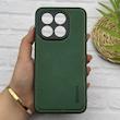 قاب گوشی Mi 15T شیائومی اورجینال برند DADOO دادوو 2026 طرح دوخت HARD چرمی محافظ لنزدار سبز کد E19-155511