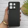 قاب گوشی Redmi Note 13 Pro 5G - Poco X6 شیائومی اورجینال برند DADOO دادوو 2026 طرح دوخت HARD چرمی محافظ لنزدار مشکی کد 155519