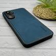 قاب گوشی Galaxy A37 سامسونگ اورجینال برند DADOO دادوو 2026 طرح دوخت HARD چرمی محافظ لنزدار سرمه ای کد 157214