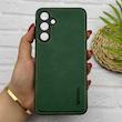 قاب گوشی Galaxy A16 سامسونگ اورجینال برند DADOO دادوو 2026 طرح دوخت HARD چرمی محافظ لنزدار سبز کد 157219