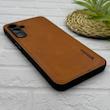 قاب گوشی Galaxy A16 سامسونگ اورجینال برند DADOO دادوو 2026 طرح دوخت HARD چرمی محافظ لنزدار عسلی کد 157220